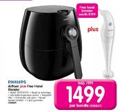 Philips Airfryer Plus Free Hand Blender-Each