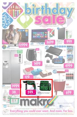 Makro : Birthday Sale (25 Aug - 2 Sep 2013), page 1