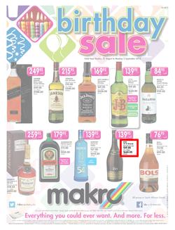 Makro : Liquor (25 Aug - 2 Sep 2013), page 1