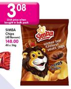 Simba Chips(All Flavours)-36gm Each