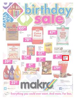 Makro Gauteng : Food (29 Aug - 11 Sep 2013), page 1
