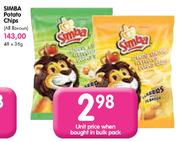 Simba Potato Chips(All Flavours)-36gm Each