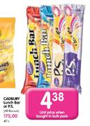 Cadbury Lunch Bar or P.S.(All Flavours) Each
