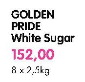 Golden Pride White Sugar-8 x 2.5kg