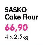 Sasko Cake Flour-4 x 2.5kg