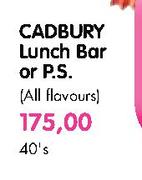 Cadbury Lunch Bar Or P.S.-40's