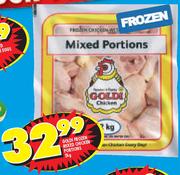Goldi Frozen Mixed Chicken Portions-2kg