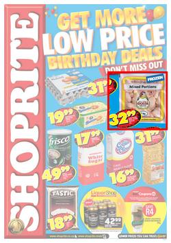 Shoprite Eastern Cape : Get More Low Price Birthday Deals (26 Aug - 8 Sep 2013), page 1