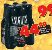 Knights Whisky & Cola-6 x 275ml NRB