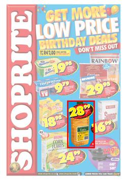 Shoprite Western Cape : Get More Low Price Birthday Deals (26 Aug - 8 Sep 2013), page 1