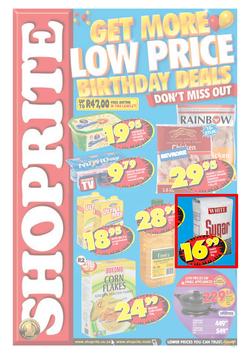 Shoprite Western Cape : Get More Low Price Birthday Deals (26 Aug - 8 Sep 2013), page 1