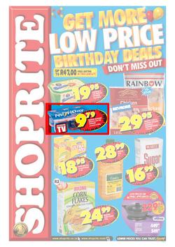 Shoprite Western Cape : Get More Low Price Birthday Deals (26 Aug - 8 Sep 2013), page 1