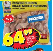 Tydstroom Frozen Mixed Chicken Portions-4Kg