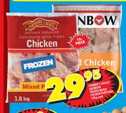 Farmer's Choice/Rainbow Frozen Mixed Chicken Portions 10 Piece-1.8Kg Each