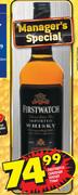 Firstwatch Canadian Whisky-750ml