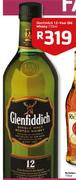 Glenfiddich 12-Year Old Whisky-750ml
