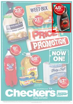 Checkers KZN : Price Promotion (25 Aug - 8 Sep 2013), page 1