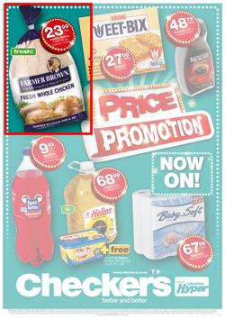 Checkers KZN : Price Promotion (25 Aug - 8 Sep 2013), page 1