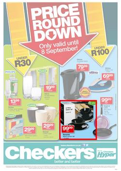 Checkers KZN : Price Round Down (25 Aug - 8 Sep 2013), page 1