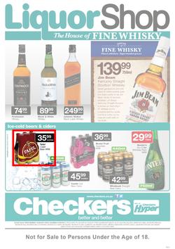Checkers KZN : Liquor Shop (26 Aug - 7 Sep 2013), page 1