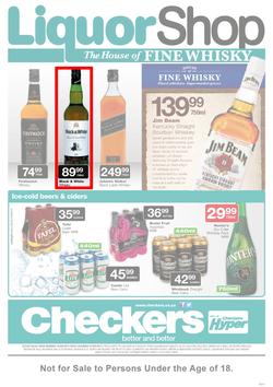 Checkers KZN : Liquor Shop (26 Aug - 7 Sep 2013), page 1
