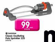Gardena Classic Oscillating Polo Sprinkler 220-Each