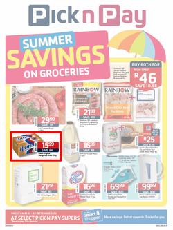 Pick N Pay Gauteng & Surrounding : More Savings On Groceries (10 Sep - 22 Sep 2013), page 1