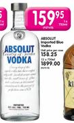Absolut Imported Blue Vodka-1 x 750ml