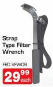 Strap Type Filter Wrench(FED.VFW09)-Each