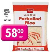 First Value Rice- 10kg Each