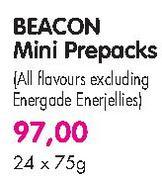 Beacon Mini Prepacks- 24x75g
