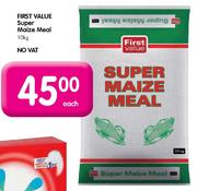 First Value Super Maize Meal- 10kg Each 