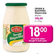 Crosse & Blackwell Mayonnaise (Regular)- 750g