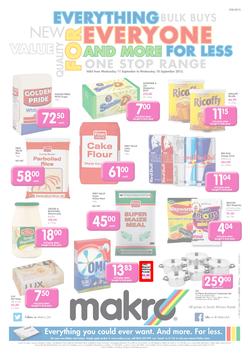 Makro Port Elizabeth : Food (11 Sep - 18 Sep 2013), page 1