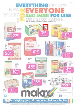 Makro Port Elizabeth : Food (11 Sep - 18 Sep 2013), page 1