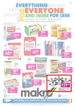 Makro Port Elizabeth : Food (11 Sep - 18 Sep 2013), page 1