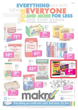 Makro Port Elizabeth : Food (11 Sep - 18 Sep 2013), page 1