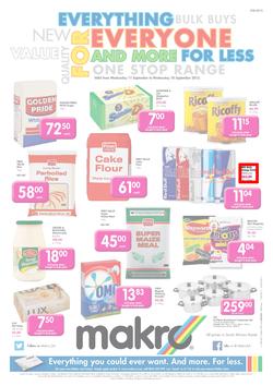Makro Port Elizabeth : Food (11 Sep - 18 Sep 2013), page 1