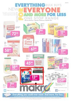 Makro Port Elizabeth : Food (11 Sep - 18 Sep 2013), page 1