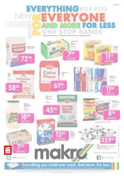 Makro Port Elizabeth : Food (11 Sep - 18 Sep 2013), page 1