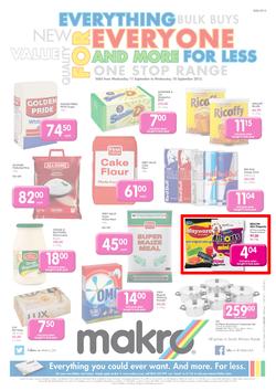 Makro Cape Town : Food (11 Sep - 18 Sep 2013), page 1