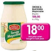 Crosse & Blackwell Mayonnaise-750Gm