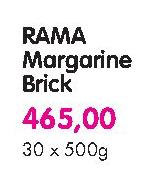 Rama Margarine Brick-30x500Gm