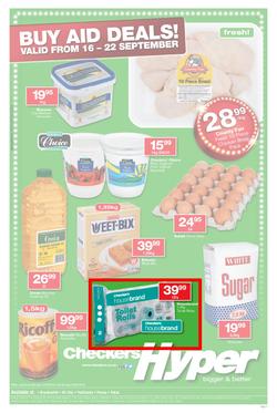 Checkers Hyper Western Cape : Buy Aid Deals (16 Sep - 22 Sep 2013), page 1