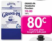 Grand-PA Headache Powders-Each