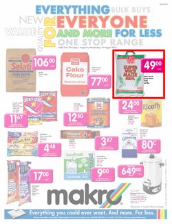 Makro Gauteng : Food (1 Aug - 14 Aug 2013), page 1