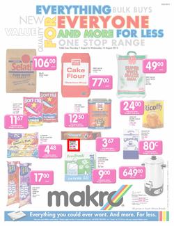 Makro Gauteng : Food (1 Aug - 14 Aug 2013), page 1