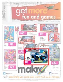 Makro : Get More Fun and Games (17 Sep - 6 Oct 2013), page 1