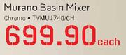 Murano Basin Mixer Chrome(TVMU1740/CH)-Each