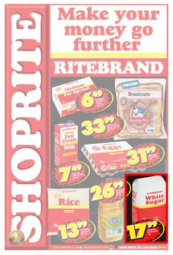 Shoprite Eastern Cape : Ritebrand (9 Sep - 22 Sep 2013), page 1